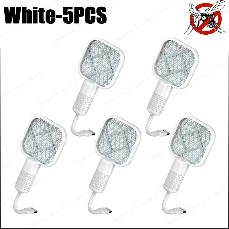 Portable Mini Mosquito Zapper 💕 USB Electric Bug Swatter with UV light