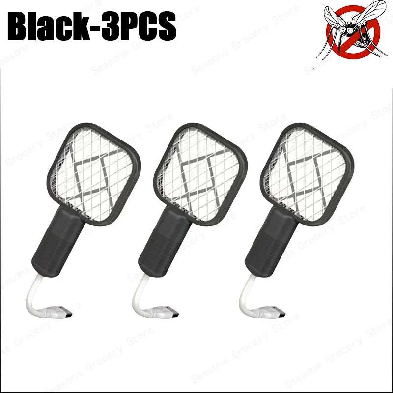 Portable Mini Mosquito Zapper 💕 USB Electric Bug Swatter with UV light