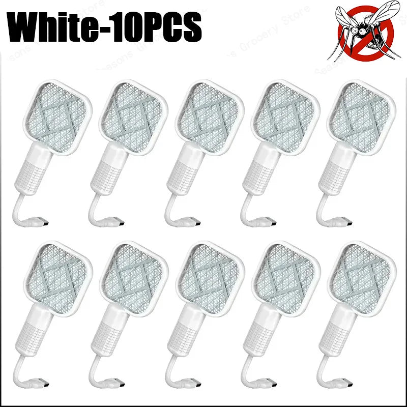 Portable Mini Mosquito Zapper 💕 USB Electric Bug Swatter with UV light