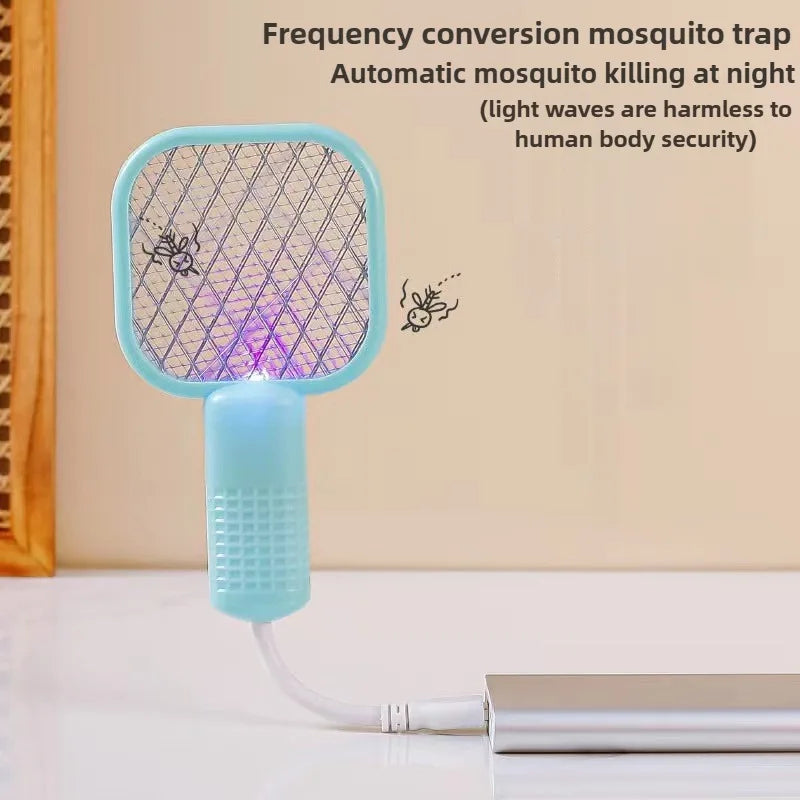 Portable Mini Mosquito Zapper 💕 USB Electric Bug Swatter with UV light