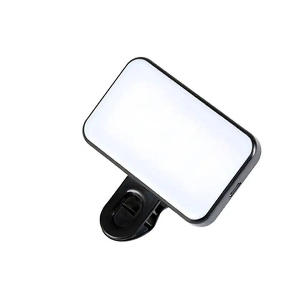 Mini LED Selfie Light – Clip-On Fill Flash for Phones, Tablets & Laptops