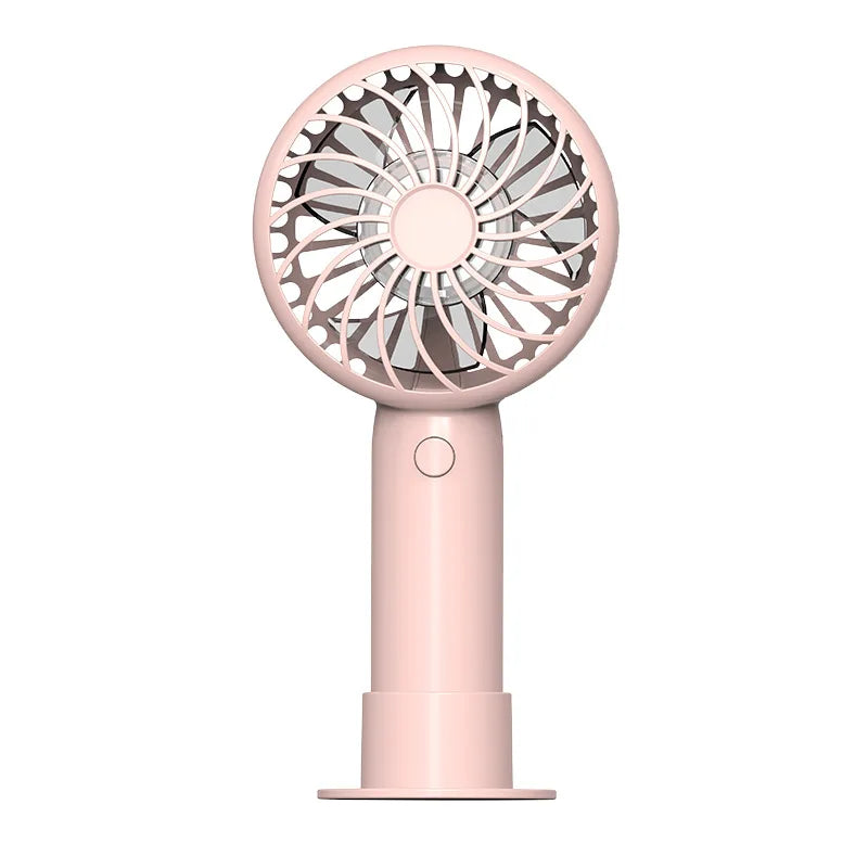 Mini Portable Handheld Fan – USB Rechargeable for Travel & Outdoors