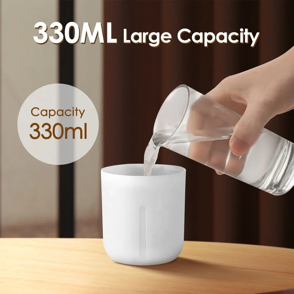 Cute Mini Air Humidifier – USB Colorful Light for Office, Car & Bedroom