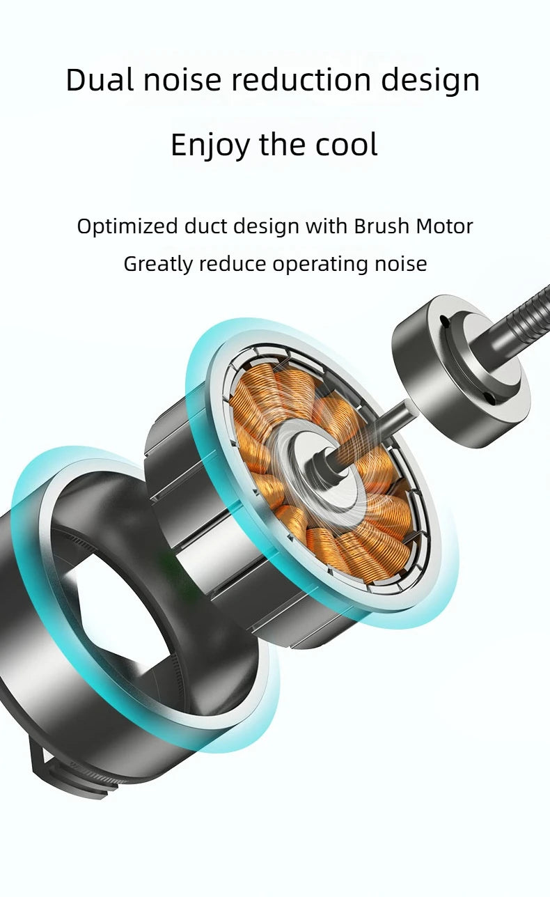 Mini Portable Handheld Fan – USB Rechargeable for Travel & Outdoors