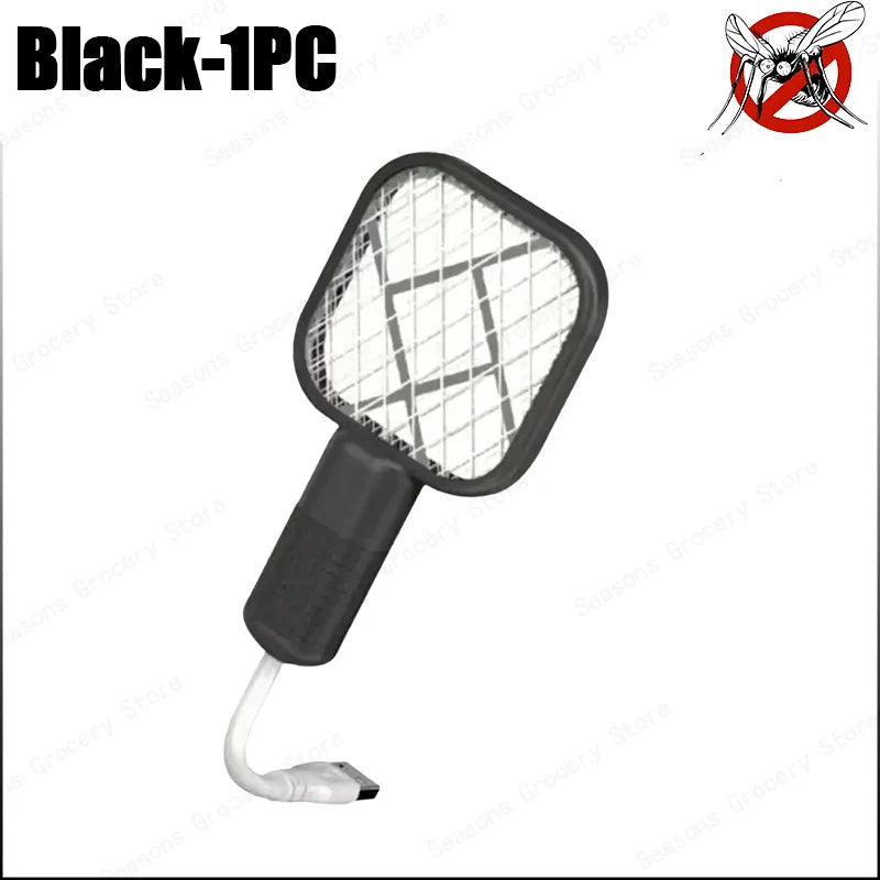Portable Mini Mosquito Zapper 💕 USB Electric Bug Swatter with UV light